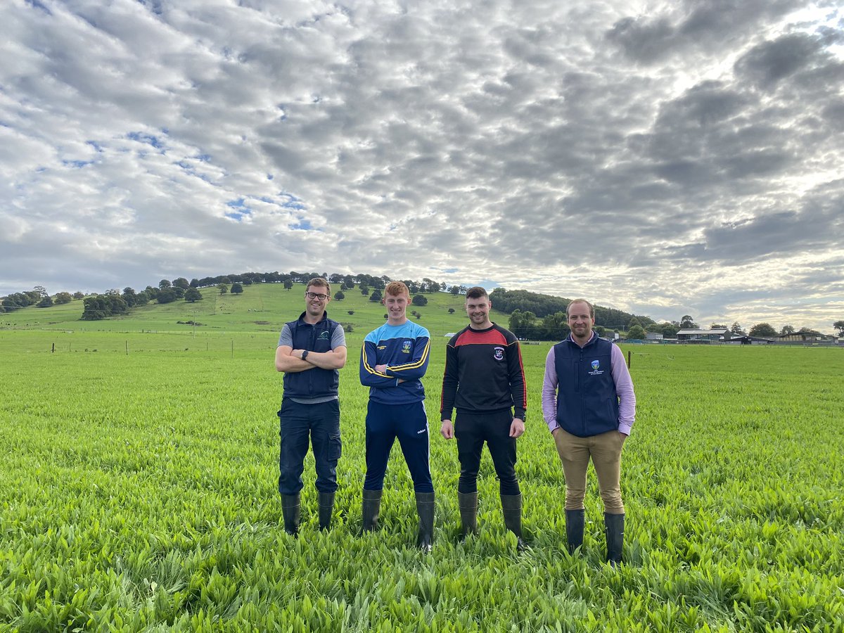 Zoe McKay (@zoe_c_mckay) on Twitter photo Great to welcome <a href="/Mike_Dineen_/">Mike Dineen</a> to lyons today. A collaborator on the PASTURE-NUE project investigating the use of plantain in grazing swards to reduce nitrogen excretion. 🐄🌱☘️<a href="/ucdagfood/">UCD School Ag & Food</a> Great to welcome <a href="/Mike_Dineen_/">Mike Dineen</a> to lyons today. A collaborator on the PASTURE-NUE project investigating the use of plantain in grazing swards to reduce nitrogen excretion. 🐄🌱☘️<a href="/ucdagfood/">UCD School Ag & Food</a>