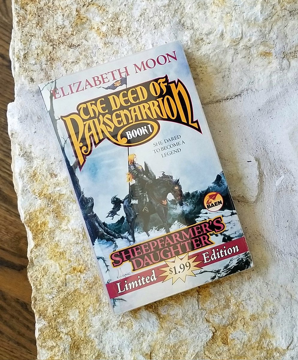 raven_quest1's tweet photo. The Deed of Paksenarrion; Paksenarrion Series Book I
It's been at least 15-years since I cracked the pages of Moon's classic Paksenarrion series, so I reckon it's high time to revisit Paks!
...and to upgrade to @BaenBooks 'The Deed of Paksenarrion Omnibus!'
#ElizabethMoon https://t.co/lXmGt4BHwf