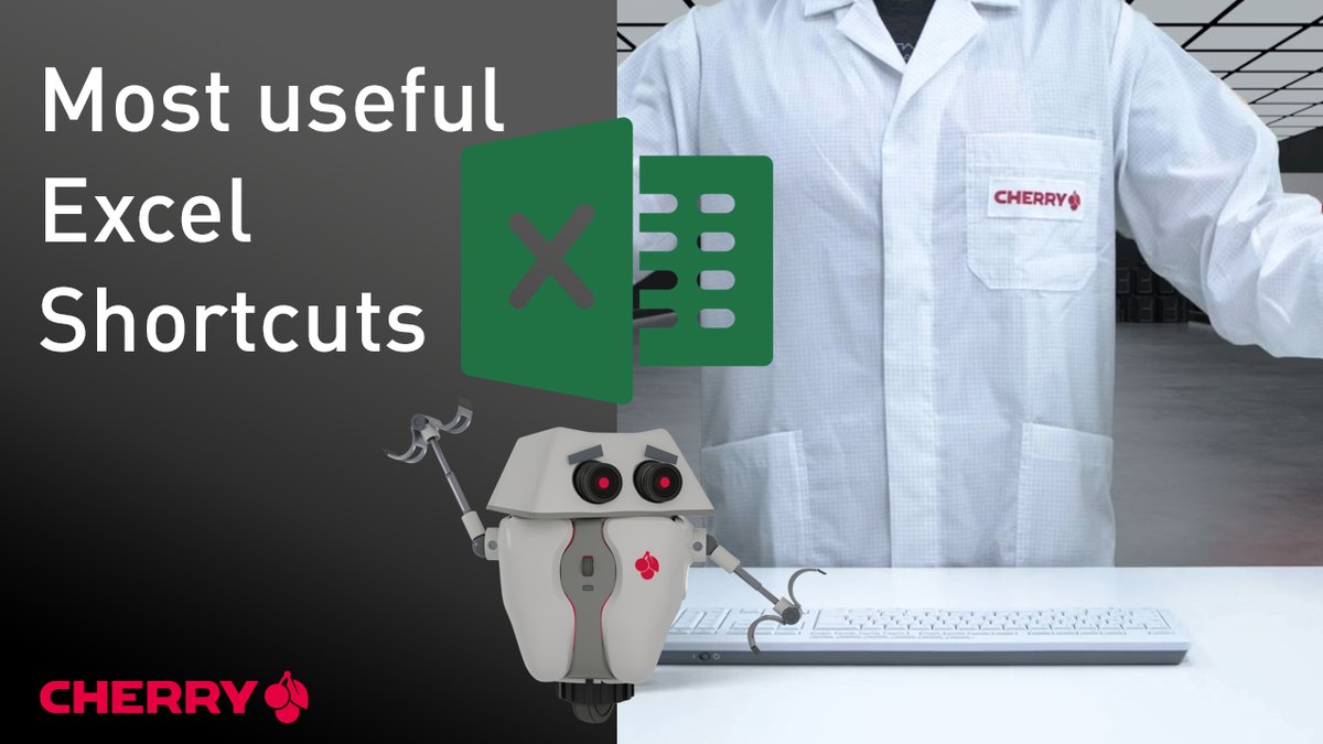 org_cherry's tweet photo. #ICYMI - The latest edition of the #CHERRYLAB is here to show you helpful #shortcuts for #Microsoft #Excel! Making #spreadsheets just got a whole lot easier!
Watch the video now, available in both EN and DE:
EN: https://t.co/H8qJa5VE98
DE: https://t.co/TRMfKbp6CG https://t.co/Ps94wcmT5s
