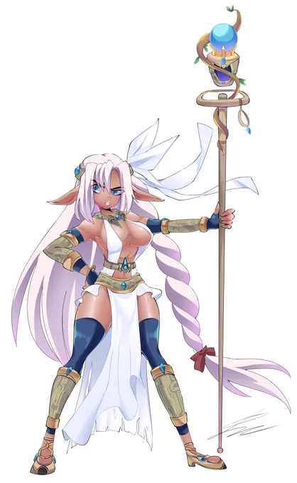 My oc "Venus Victrix"MY OC created 8 years ago. She is the strongest, most beautiful and stern of the goddess tribe and is feared by everyone around her. When they are on earth, they look like young beauties, but they are really 130 year old grandmothers! 