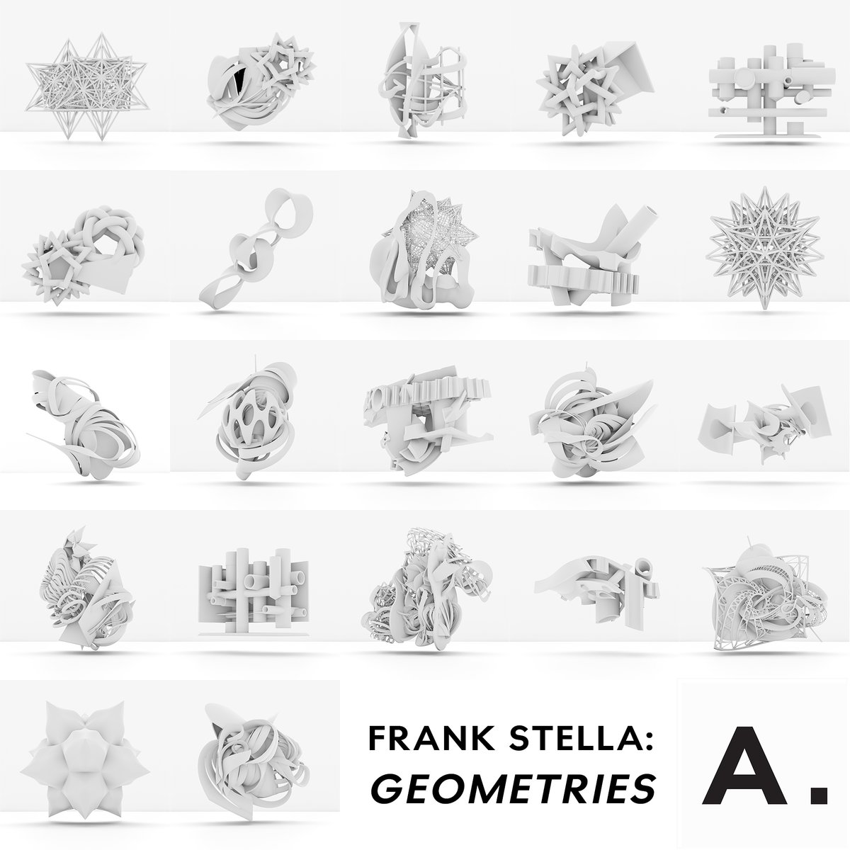 MattKaneArtist's tweet photo. Why I collected a full set of Geometries from Frank Stella. #cryptoart 🧵 @arsnlart https://t.co/kHo2k1TumN