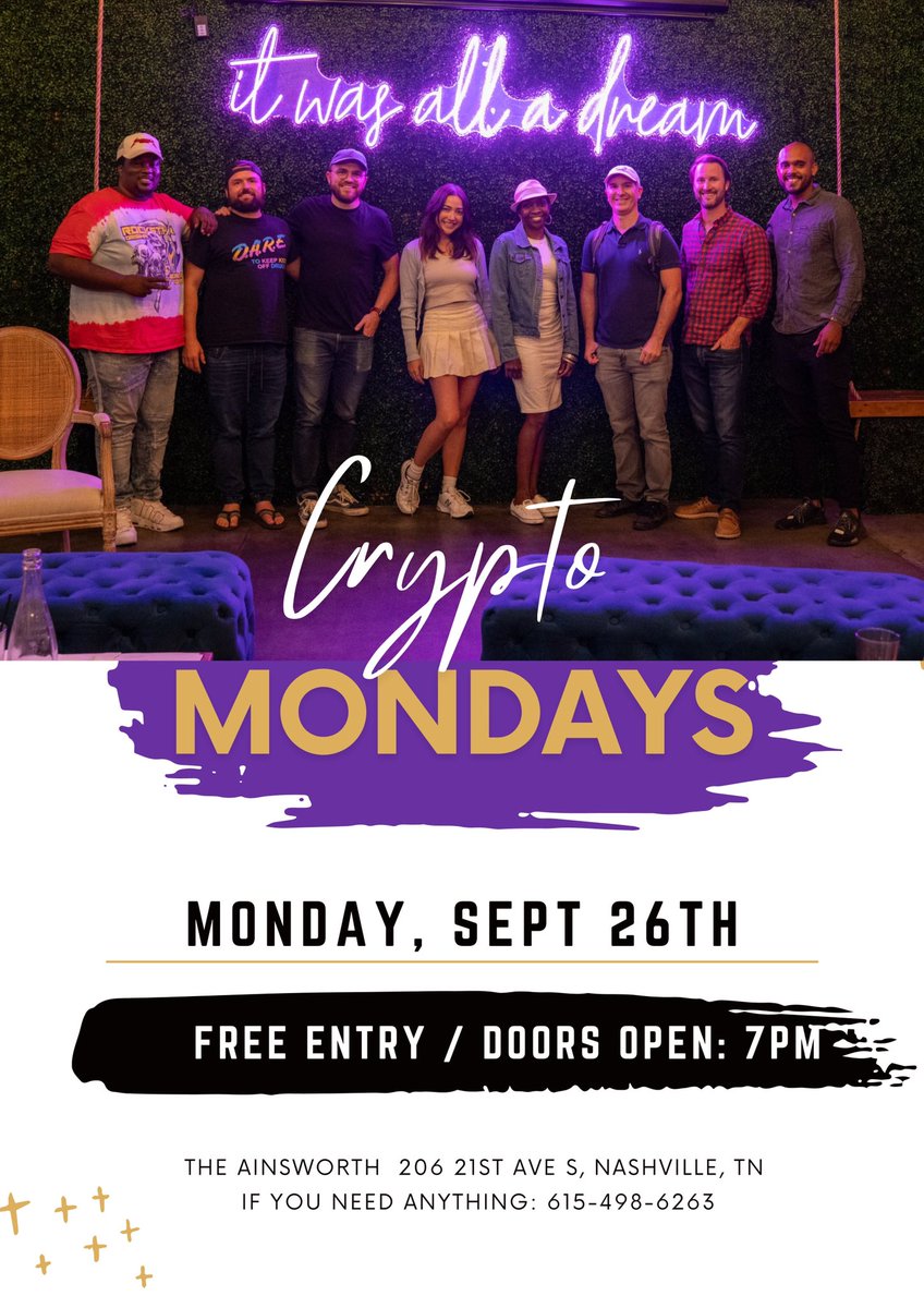 CryptoMondays Nashville (@CryptoMondaysTN) / Posts / X