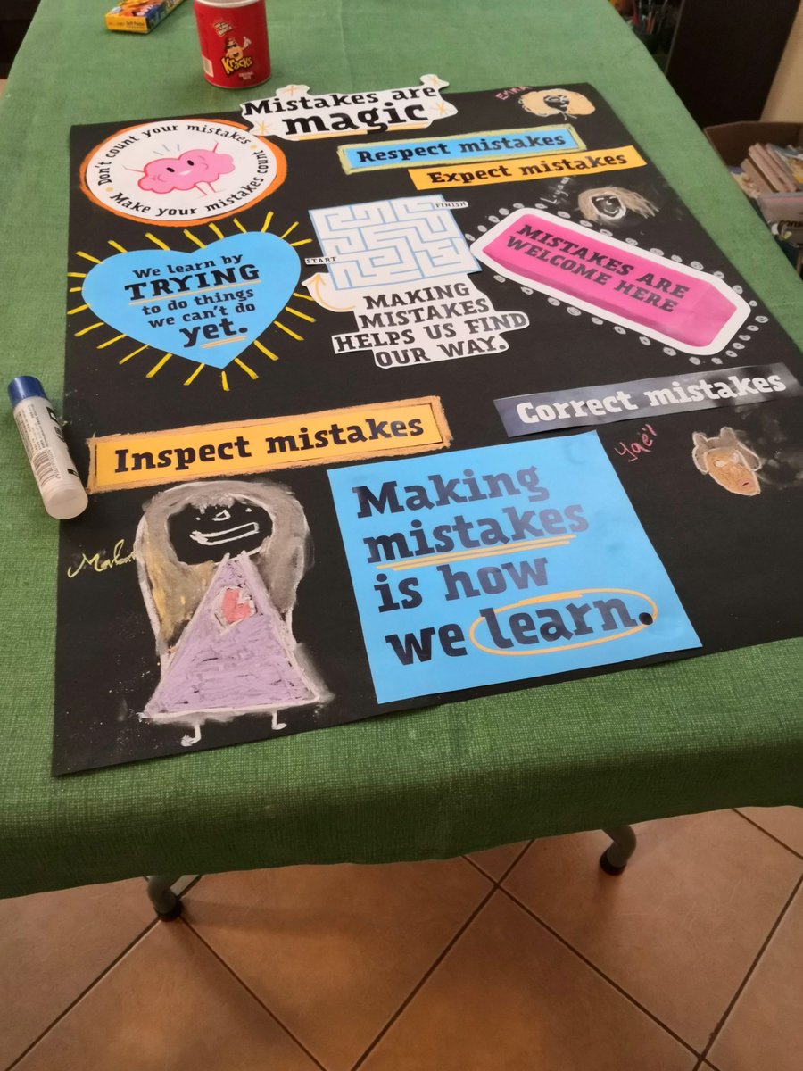 LSKlearning's tweet image. Even though it's for the #MathFam project; my students &amp;amp; I were invited to join in and share our #MistakesAreMagic poster. Thank you @zearned for this exciting and engaging activity. They LOVED it!
#EducatorExplorers try out the Magic of Mistakes
👉about.zearn.org/get-your-suppl…