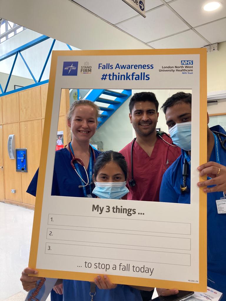 The Doctors also  joined the conversation on 'my 3 things to stop a fall' <a href="/Pippanightinga4/">Pippa nightingale</a> @HHardyNHS <a href="/donnalou68/">Donna Adcock</a> <a href="/NJ981/">NJdoc</a> <a href="/GondoNyarai/">Nyarai</a> <a href="/LNWH_dementia/">LNWH Dementia and Older People</a> @Memory_Dzvene <a href="/falls_network/">UK Falls Prevention Network</a>