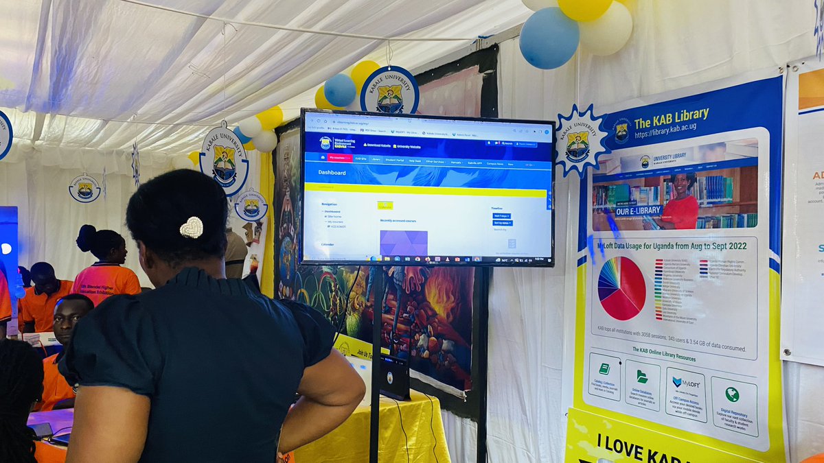 elearningKAB's tweet photo. One of the things we are showcasing at this year’s 13th NCHE exhibition is our ELearning capabilities. Come to UMA Show grounds tomorrow and get a feel of how our online class is conducted https://t.co/80vkpZ14en