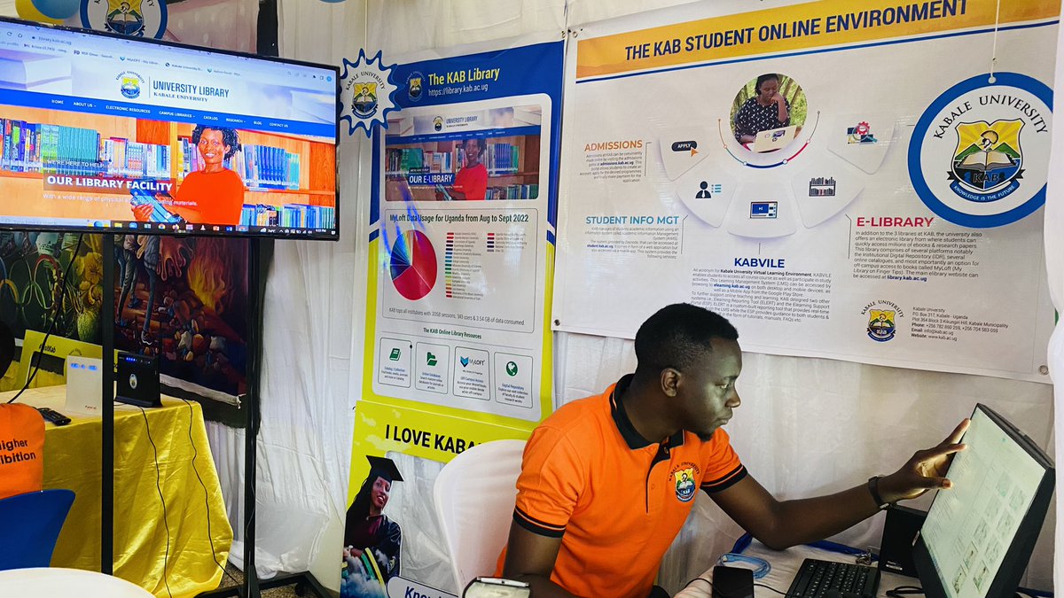 elearningKAB's tweet photo. One of the things we are showcasing at this year’s 13th NCHE exhibition is our ELearning capabilities. Come to UMA Show grounds tomorrow and get a feel of how our online class is conducted https://t.co/80vkpZ14en