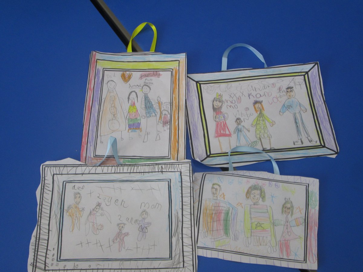 MrShahsClass's tweet photo. Check out our family portraits as part of our History lesson on changes. @WiderYps 
#Enthusiasm #Creativity https://t.co/L6hyLb4gfP