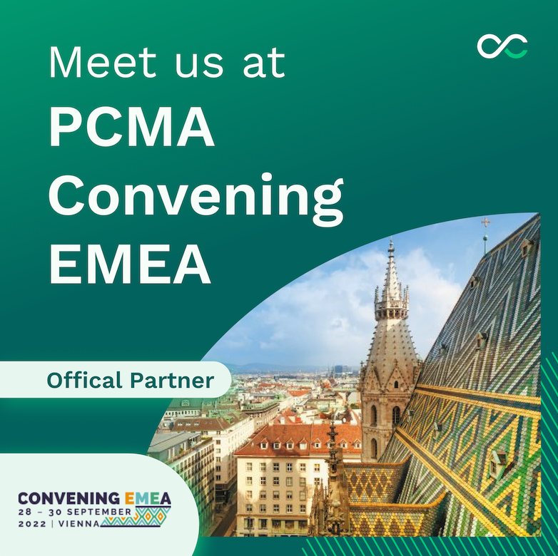 Swapcard's tweet photo. @pcmahq’s #ConveningEMEA event kicks off next week & we can’t wait to see everyone in Vienna from Sept 28-30! 🤗
If you’d like to connect with us in-person, we’d love to discuss all things events while we’re there: https://t.co/lFcdRTaFsL 👋
#pcmaemea #eventprofs #swapcard https://t.co/fXwWPQJkFf