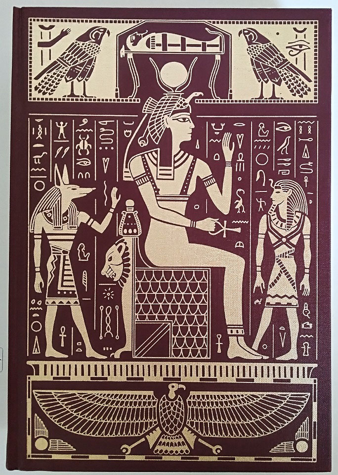 ClassicalMyths's tweet photo. Stunning cover designs for various @foliosociety books: The Hittites, The Babylonians, The Egyptians, The Persians (1/2). https://t.co/S0V1acHhw7