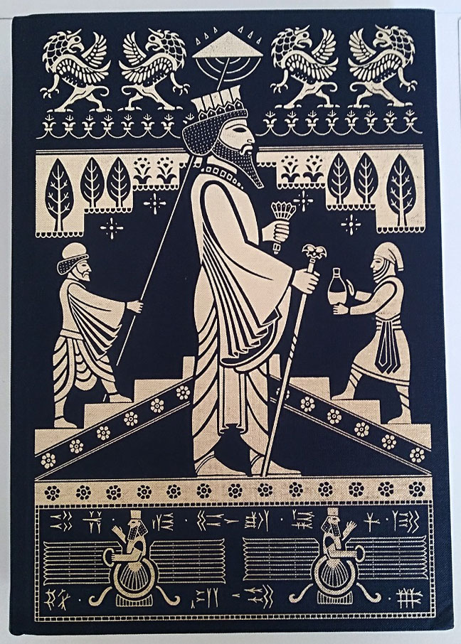 Stunning cover designs for various <a href="/foliosociety/">The Folio Society</a> books: The Hittites, The Babylonians, The Egyptians, The Persians (1/2).