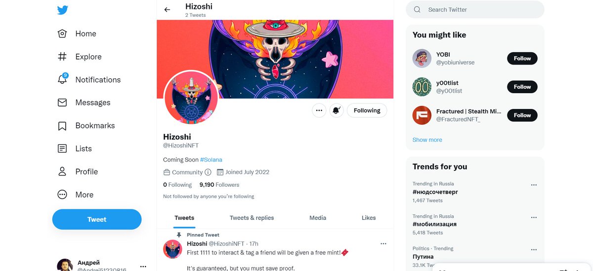 Andrej51230816's tweet photo. @HizoshiNFT @Rustam03564785 
I made https://t.co/1w5C5uLBrP