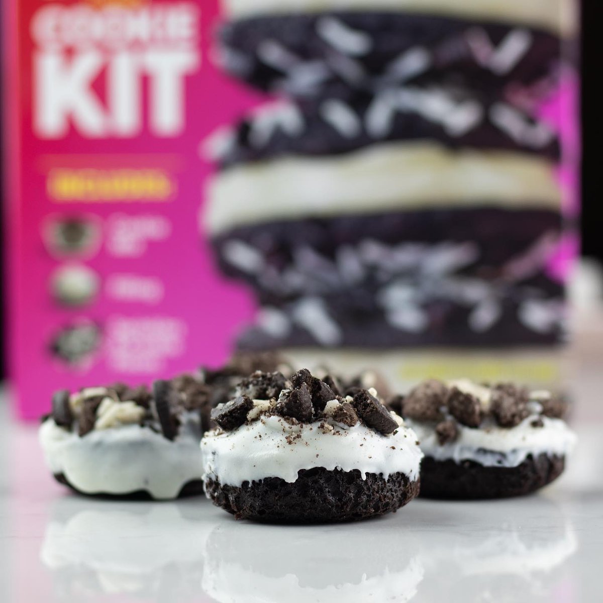 CommissaryShep's tweet photo. @RealDuncanHines | If happiness = baking, then these mini donuts are little bite-sized pieces of joy! ๐ Head to your Commissary to purchase this EPIC kit and whip up your own Cookies & Cream donuts!
@YourCommissary
โข
โข
#duncanhines #dessert #baking #cookiekit #epicbakingkit https://t.co/G2wQcfTra9