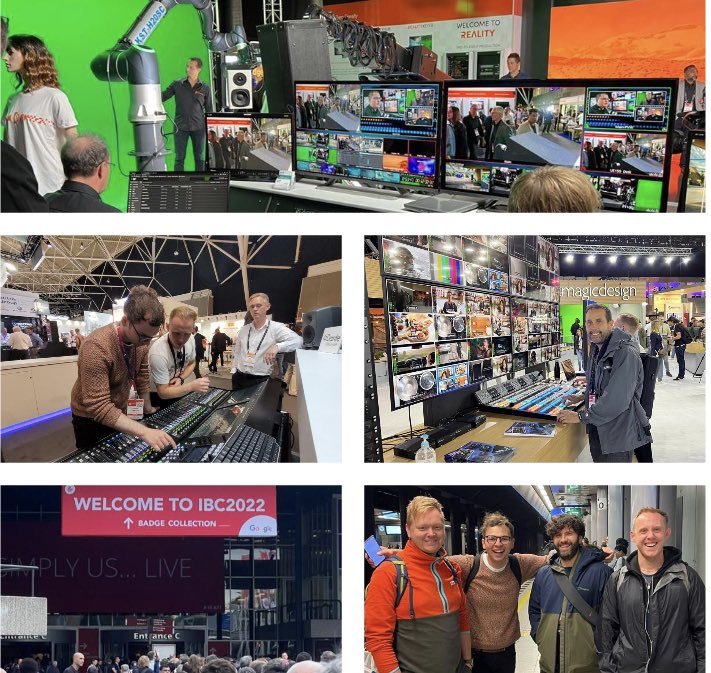 virtuopo's tweet photo. A few highlights from our team trip to Amsterdam as we took the opportunity to explore the latest livestreaming and tech innovations on show at @IBCShow - such and incredible event for our industry. We’re already looking forward to IBC2023!  
 
#IBCShow #IBC22 https://t.co/cOleQEfU4A