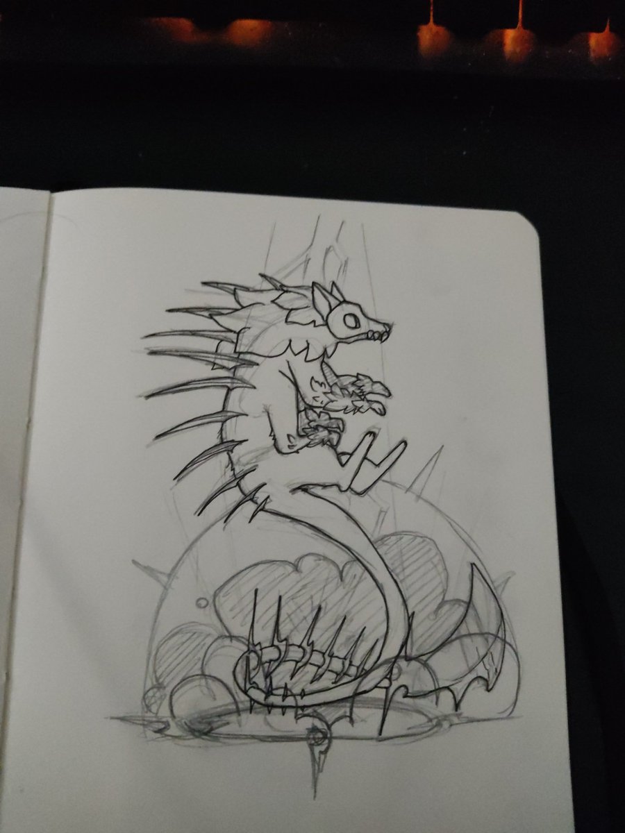 #WIP of muy Next #creature 

#ArtistOnTwitter