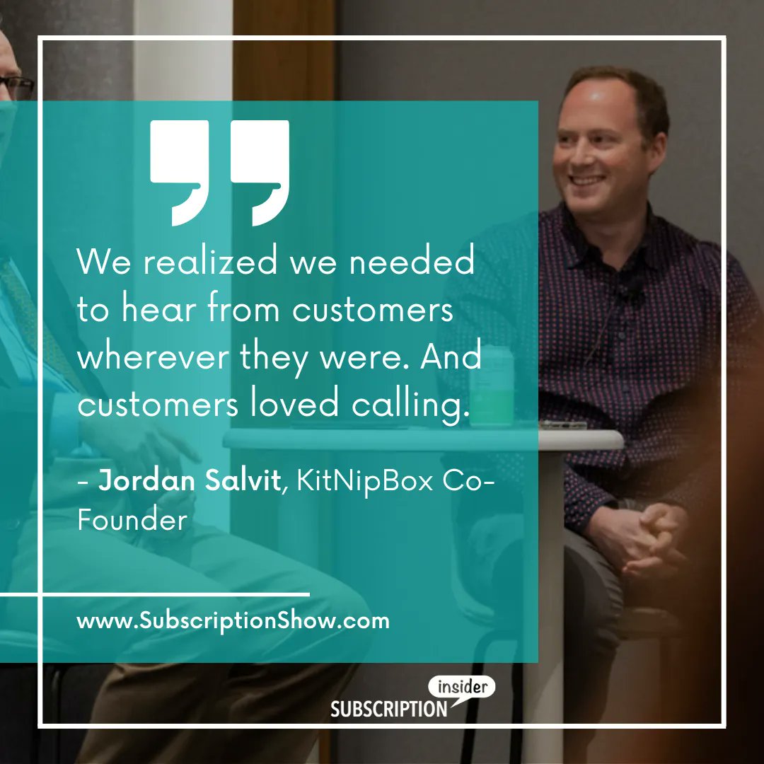 KGSexton's tweet image. How do you handle customer service operations? #SubShow speaker Jordan Salvit had a unique approach that endeared his company to his customers: buff.ly/3OCYa5u

Attend #SubscriptionShow22 to get advanced strategies for running your sub. business: buff.ly/3PSekry