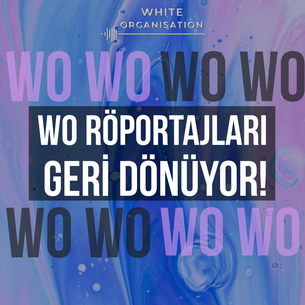 WhiteOrganisat's tweet photo. Faaliyetlerimize hız kesmeden devam ederken birbirinden değerli konuklarla ilgi çekici röportajlar yapmayı da unutmadık! 🥳
#woröportaj #wointerview #woetkinlik #eventsofwo https://t.co/UmFPOiCaew