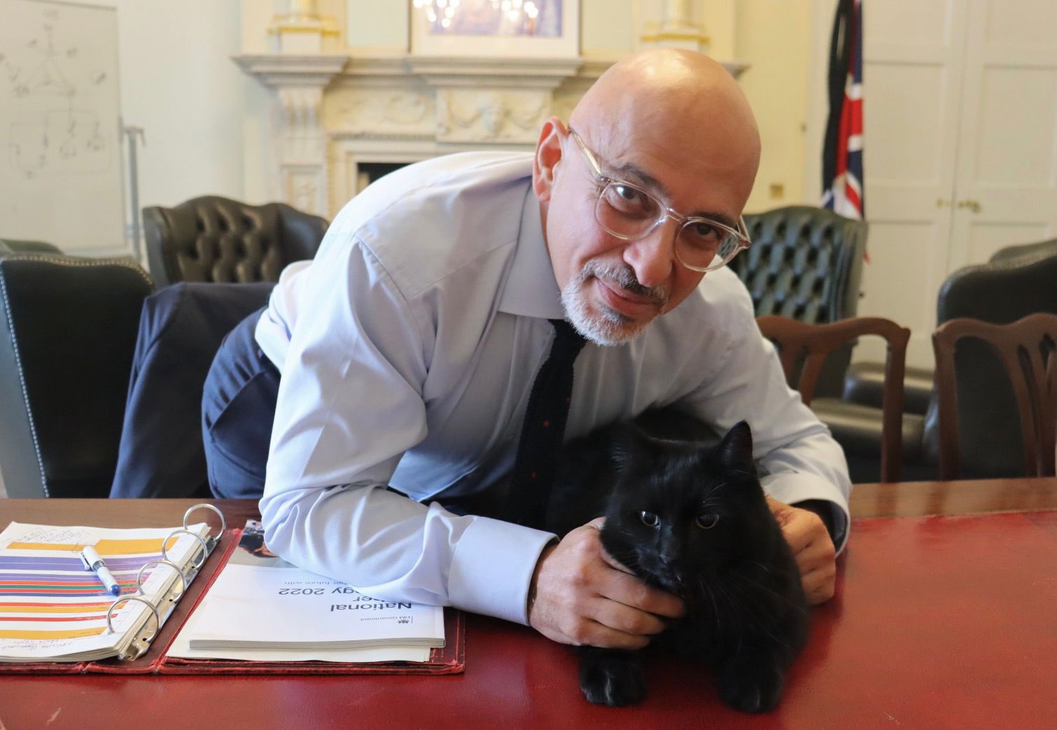 Nadhim Zahawi on Twitter "Very pleased to report that Ossie is now