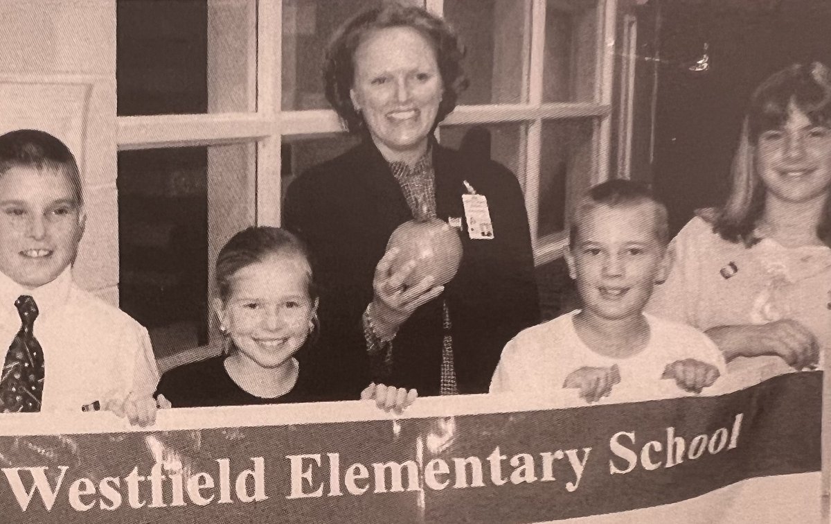 SurryCoSchools's tweet photo. Some call it #ThrowbackThursday, but we call it #LeadershipLookBack! This week, we’re looking back to 2002 at Westfield Elementary. Recognize anyone? #ALLin #TBT https://t.co/hqea3zE20g