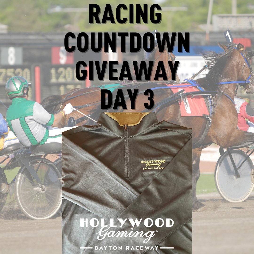 HollywoodDayton's tweet photo. To get us in the spirit of racing being back NEXT WEEK! We're doing 7 days of giveaways 👏  

How to enter:
1️⃣. Follow us on Twitter
2️⃣. Like this Tweet
3️⃣. Retweet!

Winners will be notified TOMORROW, 9.23

Check back tomorrow at NOON for the next giveaway! https://t.co/GgVWXnyqvJ