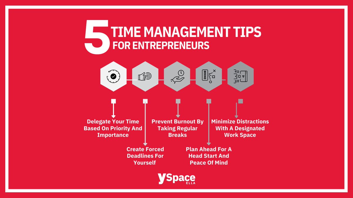 Here's some of our best time-management tips, not only to manage your time better but to also relieve any stress you may be having.

RT with your best time-management tips!

#BusinessSupport #EntrepreneurLife
