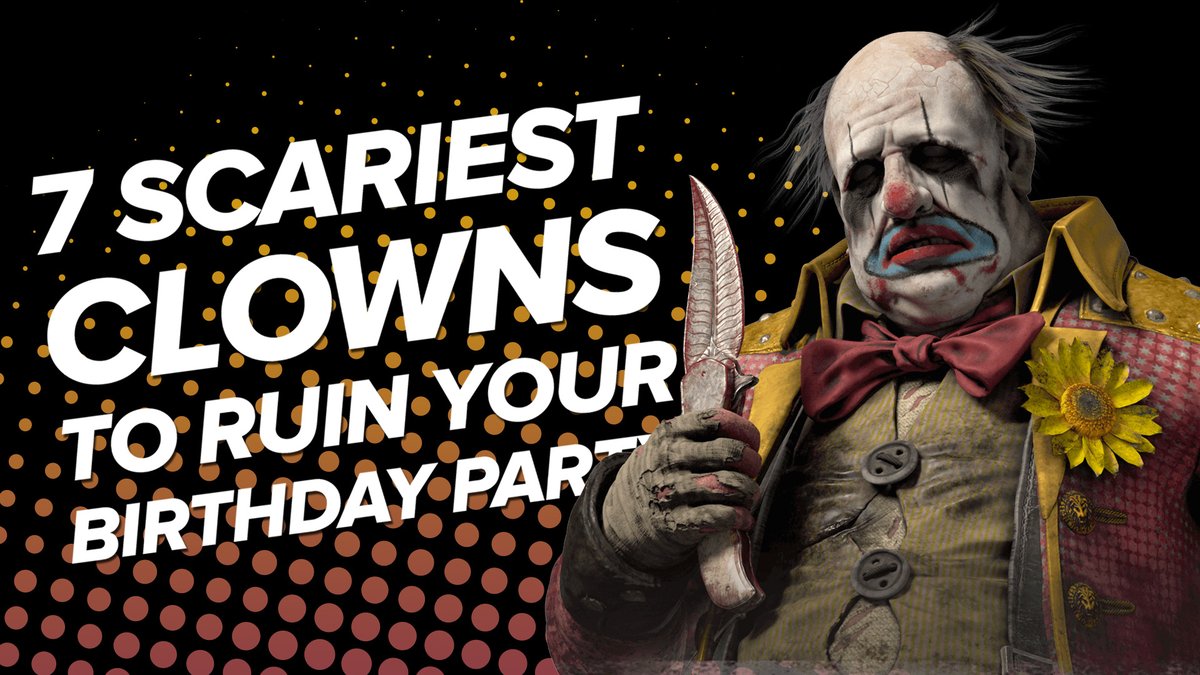 7 Scariest Clowns to Ruin Your Next Birthday Party: youtu.be/nv14Q7rMLzA 🤡🤡🤡