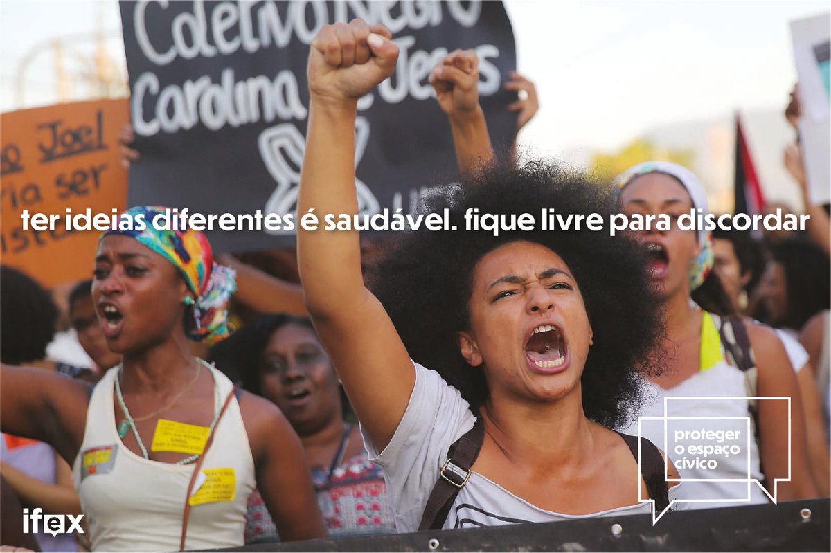 IFEXALC's tweet image. According to @ARTIGO19 destroying civic spaces used for expression and demonstration is, in itself, an attack on human rights, but it is also a strategy for eroding democracies. #DefendDemocracyinBrazil #DefendJournalism #ProtectCivicSpace
ow.ly/RvrP50KP2fH 
@article19org