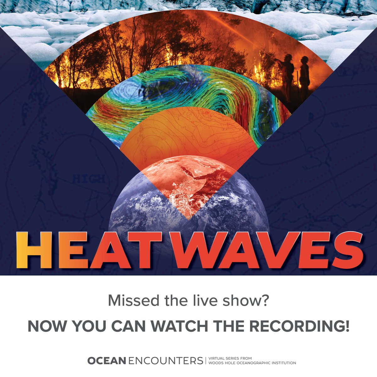 WHOI's tweet photo. Did you miss WHOI’s Sept 21 #OceanEncounters dedicated to the topic of #heatwaves? It's now available for you to watch on demand:   https://t.co/ZJ6yTw3mYu
#OceanClimateConnection https://t.co/aEdtHkBz8L