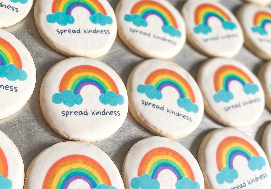 Ultimately, we like to create a call to action. 

Eat my shortbread. 
Spread kindness.
Be authentic.
Bite into goodness. 

You get the idea.