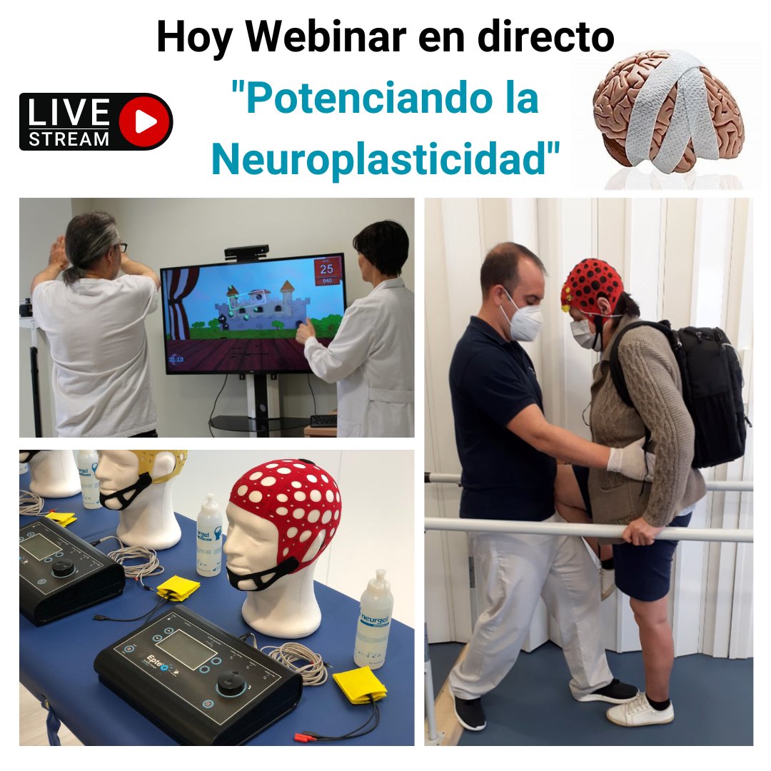COMENZAMOS EN BREVE!!

Esta tarde, a las 19h (hora Madrid, GMT + 2) hablaremos sobre tDCS, rehabilitación virtual y neruoplasticidad.

Puedes verlo en este canal:

youtube.com/channel/UC_u2K…

#fisioterapia #rehabilitacion #neurorrehabilitacion