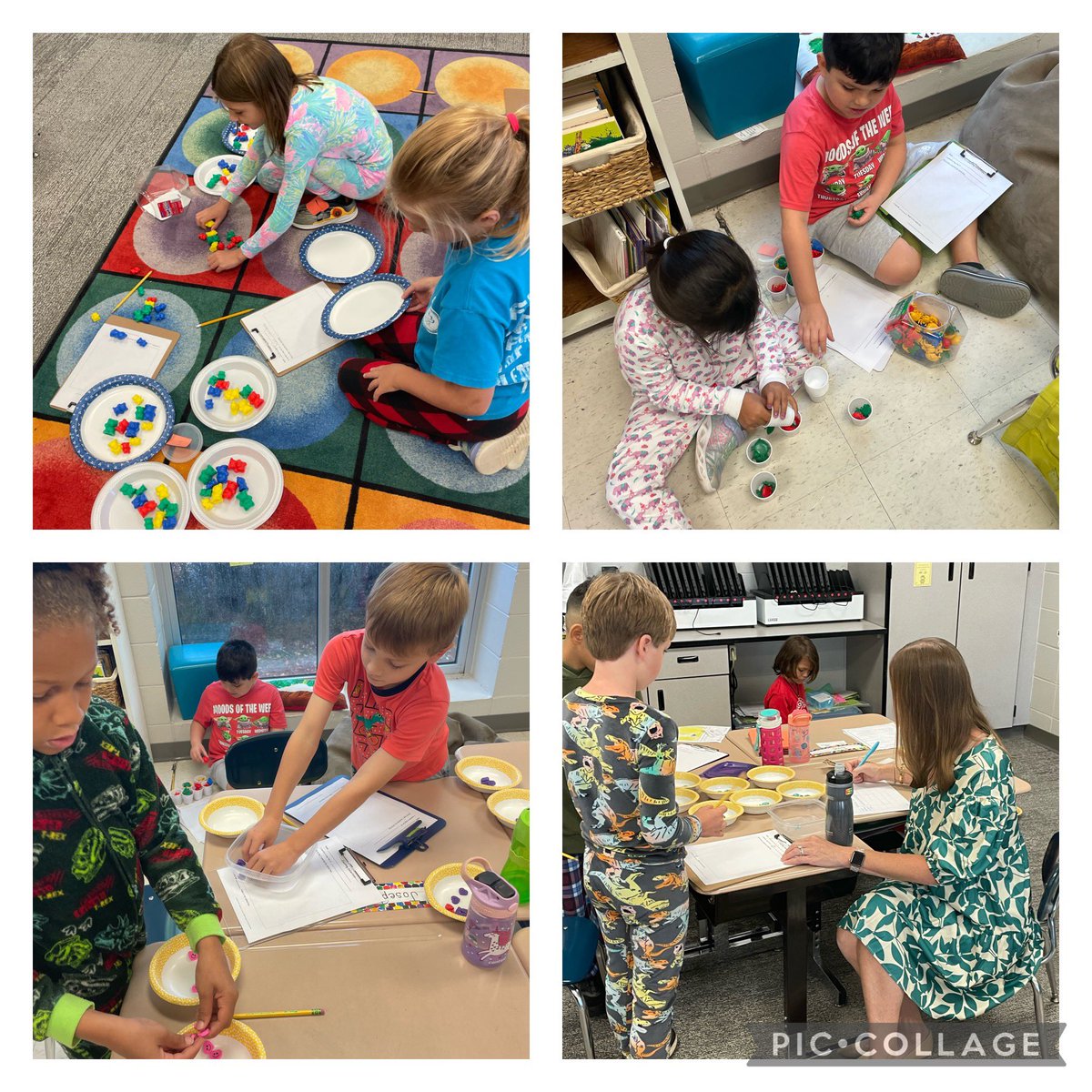 What do good counters do? They group by tens! Loved being with 2nd grade <a href="/HKElemSchool/">Hall-Kent School</a> <a href="/HomewoodSchools/">Homewood Schools</a>. Building mathematically confident students with Counting Collections! #amsti4all #coachingworks <a href="/AlabamaAchieves/">Alabama State Department of Education</a>
