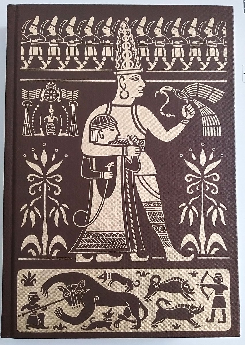 ClassicalMyths's tweet photo. Stunning cover designs for various @foliosociety books: The Hittites, The Babylonians, The Egyptians, The Persians (1/2). https://t.co/S0V1acHhw7
