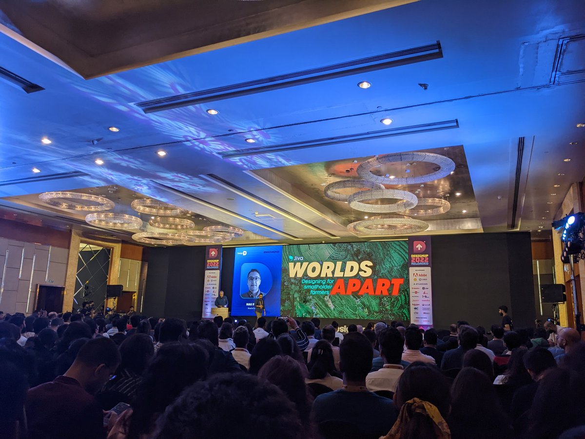 pratheekpy's tweet image. World's Apart - Designing for Small holder Farmers. 

Happy to hear about the journey that @JivaAg had in research, design and product development. @isnav 

#DesignUp22 #sketchnoting #designupconference #sketchnotes #eventsketchnoting #sketchnotes