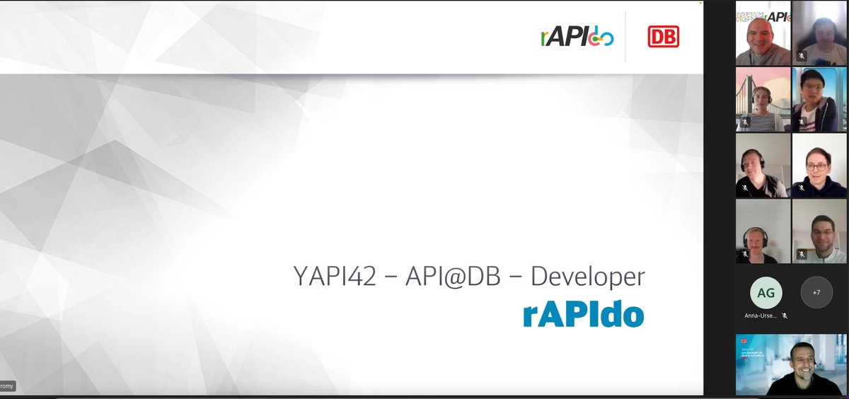 aberhallo79's tweet image. @db_rAPIdo Erstmalig 2 Tages-Training YAPI42 gehalten - und doppelt so viel gelernt wie an einem Tag. Danke dafür an die Teilnehmenden✌️😄