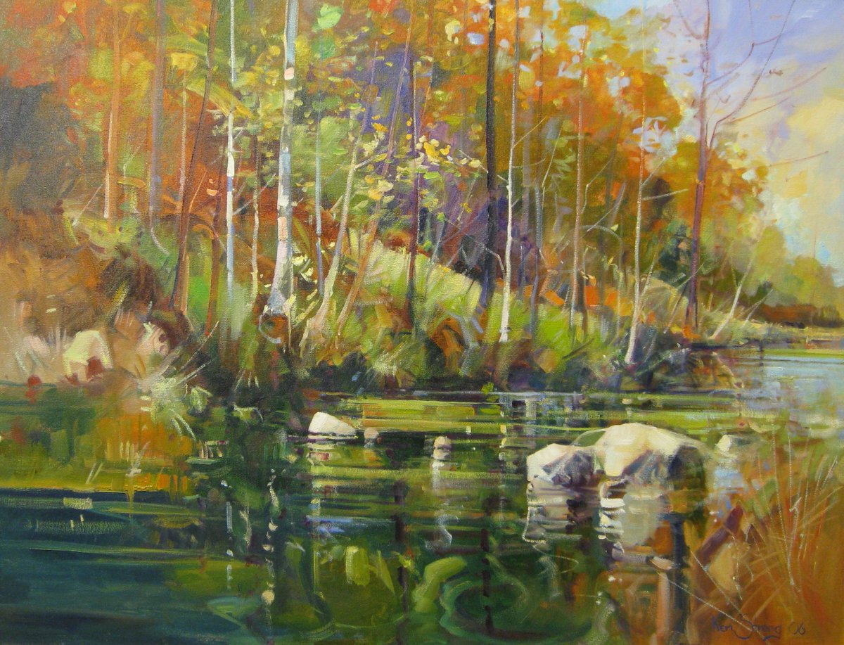 BroadwayFrames's tweet photo. Ready for Fall to begin?

Check out this piece by Ken Strong, one of the featured artists you can find at McLean Project for the Art's Festival on Sunday October 2nd! https://t.co/GBISliospE