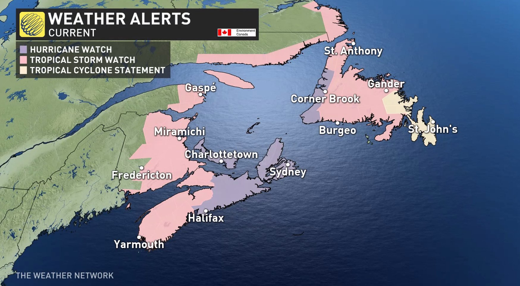 The Weather Network on Twitter "An updated look at the current weather