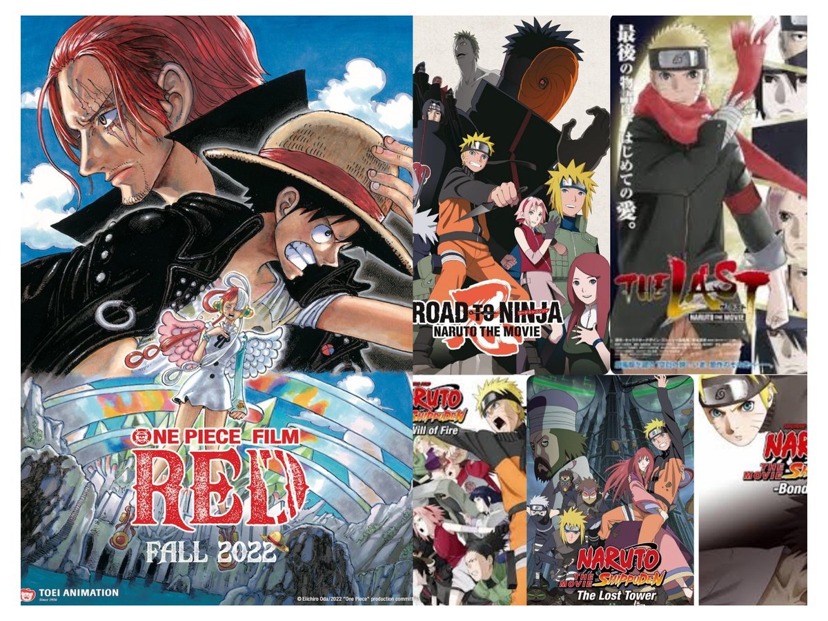 Film red made more money than all of the Naruto movies combined😂