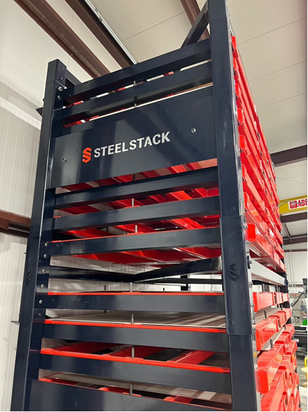 OnPtSolutions's tweet image. Another successful SteelStack install!

#SteelStack #sheetmetalstorage #sheetmetalstoragesystem #sheetmetal #manufacturing #metalfabrication #sheetmetalfabrication #materialhandling