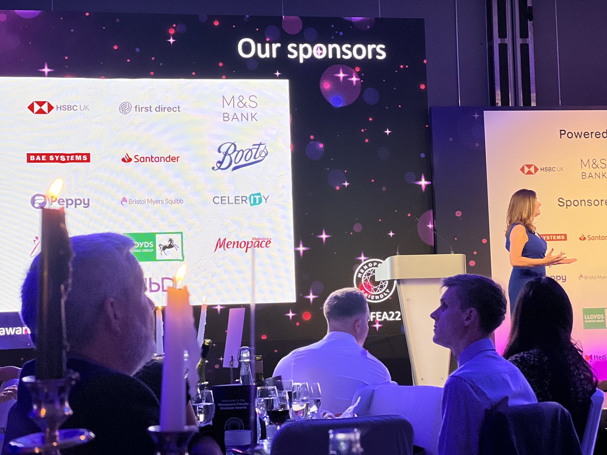 TracyRidgley's tweet photo. Fabulous evening and proud to be sponsoring the Menopause Friendly Employer Awards @CelerityLimited #menopauseintheworkplace #menopausefriendly https://t.co/aYF2ySTce3