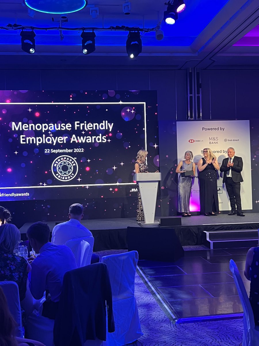 TracyRidgley's tweet photo. Fabulous evening and proud to be sponsoring the Menopause Friendly Employer Awards @CelerityLimited #menopauseintheworkplace #menopausefriendly https://t.co/aYF2ySTce3