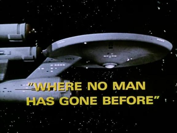 GaryGorn's tweet photo. On September 22, TOS: "#WhereNoManHasGoneBefore" airs. for the first time🚀

An encounter at the limits of our galaxy begins to change Lieutenant Commander #GaryMitchell and threatens the future of the #Enterprise and the Human race itself.  

#StarTrek #TOS #StarTrekTOS #Trekkie https://t.co/JLp7dHXzld