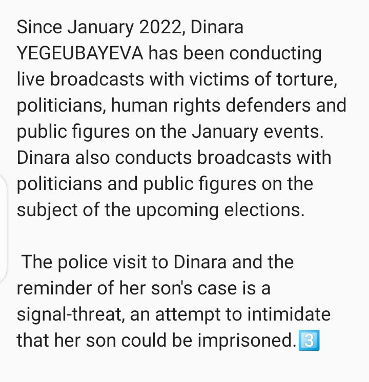 Veritas_kz's tweet photo. 2/4
One of the officers is named Olzhas #ISKAKOV. The second officer did not show his official ID.  
The officers informed Dinara that an unknown man called the police and said that he planted a bomb in the flat and gave the address of the flat.

#ActivistsNotExtremists https://t.co/oZlPH8SFMh