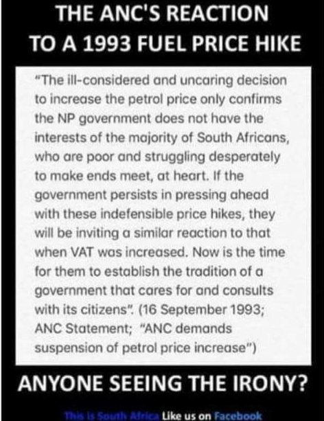 itu82's tweet photo. @MYANC how things have changed throughout the years ne
#LoadsheddingStage5 #RepoRate SK Khoza @Eskom_SA https://t.co/djnIgfvCzr