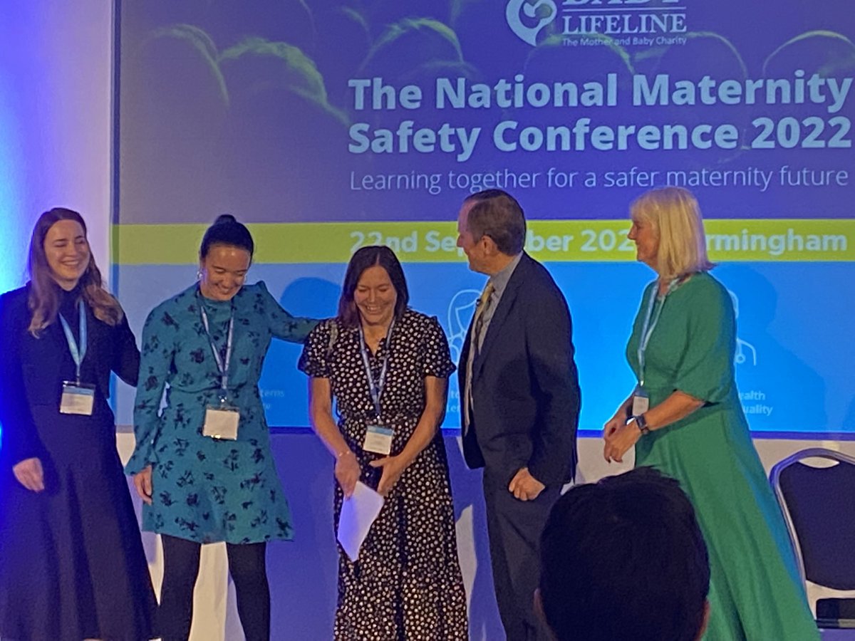 PathwayTara's tweet photo. Great to see the #fetalmonitoringnetwork recognised today - well done @Sblackwell192 and all 👏🏼 #MatSafety2022 https://t.co/ZattCq4BKN