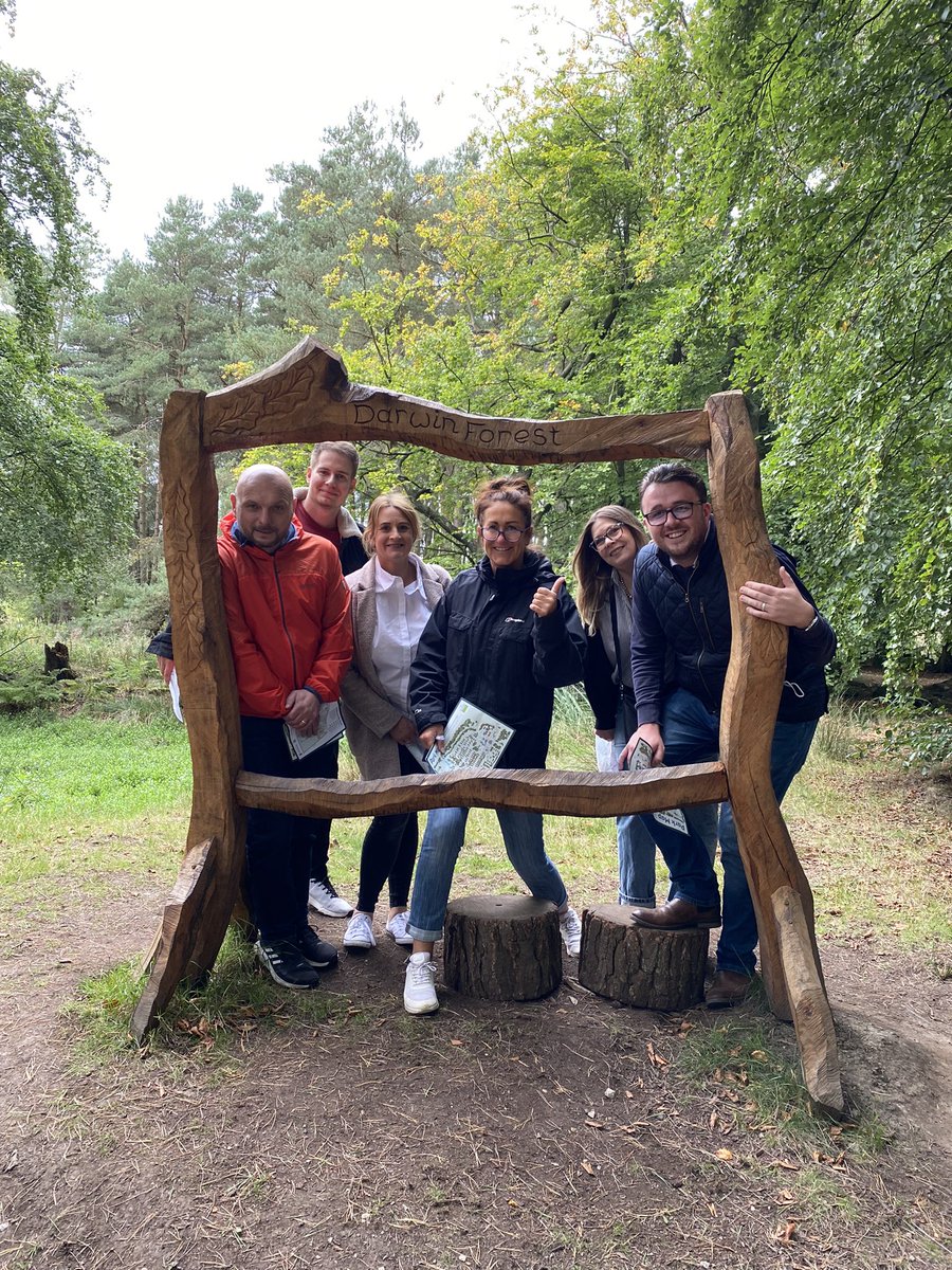 CButterworth__'s tweet photo. Brilliant Team Away Day! How great to get together after so long. Thank you @DarwinForest 🍃🪵 https://t.co/8aLZumSprd