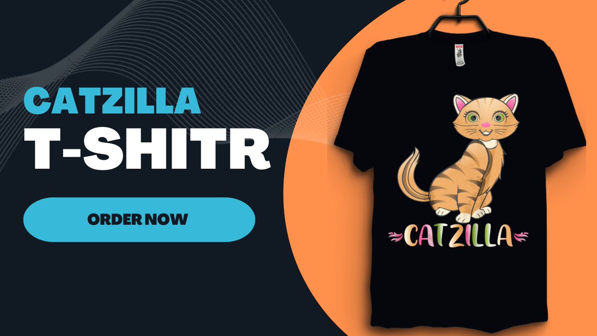 dogking99's tweet photo. CATZILLA T-SHIRT 
#dogs #dogmom #dogdad #funnydog #cutedoge #doglover #doglife #dogoftheday #dogpark #thepowerofthedog #lazydog 
Click Now : https://t.co/EUxb3gmgJu https://t.co/3fnBABqU0I