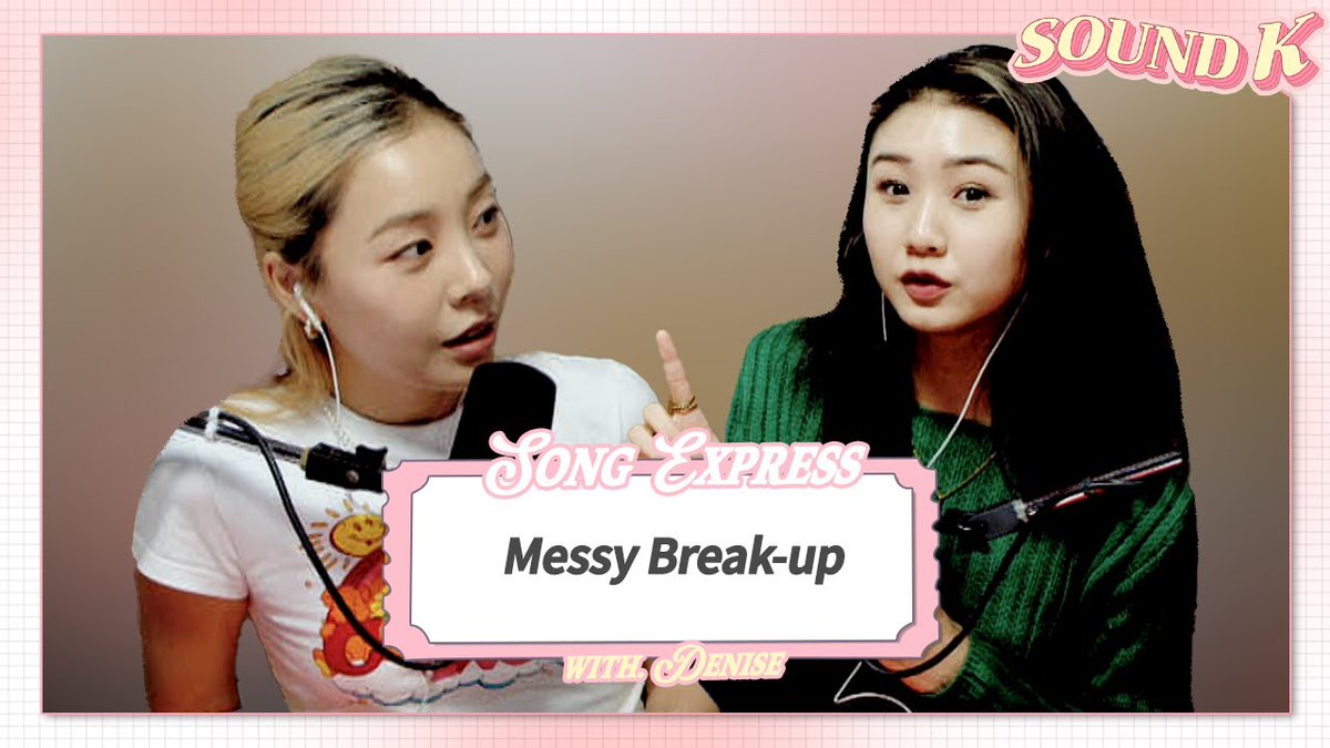LC_Sinformation's tweet photo. https://t.co/vc6SPBL3x2

220921 @arirangradio Youtube - [SoundK] Song Express ver.3 with Denise 데니스 | Topic: Messy Break-up

@LC__Ashley @denisekimsays @SOUNDK2022 #LADIESCODE #레이디스코드 #ASHLEY #애슐리 #CHOIBITNA #최빛나 #SOUNDK #사운드케이 #DENISE #데니스 https://t.co/JJOQHVxG0j