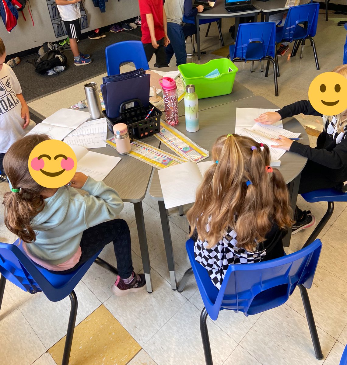 k_yaworski's tweet photo. This morning we explored some math, language and science centres. Students participated in journal writing, @ZorbitsMath, raz kids and they especially enjoyed coding with our friend Squeaks. #BeSKT @StKateriOCSB https://t.co/elDpsJa7kf