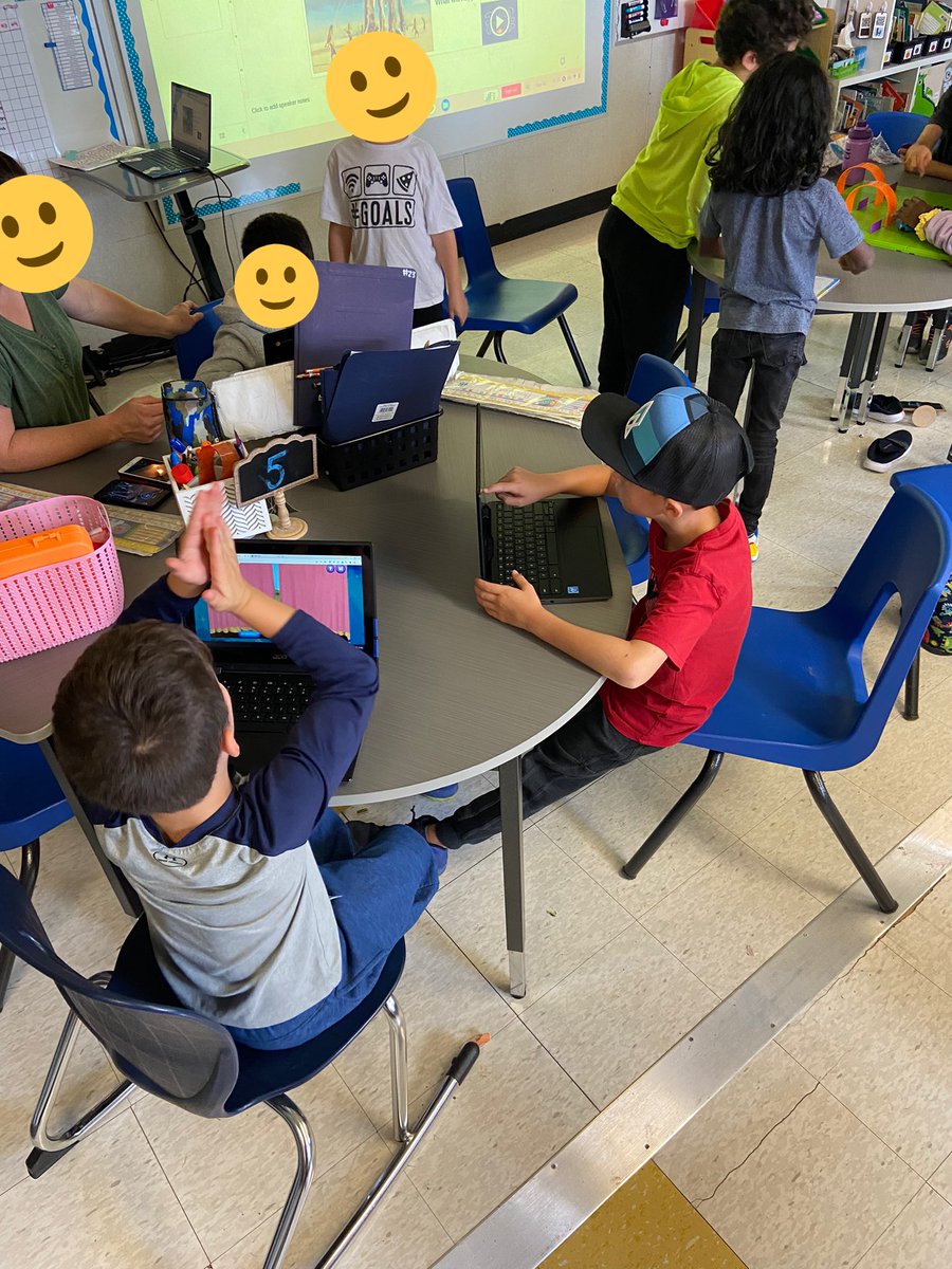 k_yaworski's tweet photo. This morning we explored some math, language and science centres. Students participated in journal writing, @ZorbitsMath, raz kids and they especially enjoyed coding with our friend Squeaks. #BeSKT @StKateriOCSB https://t.co/elDpsJa7kf
