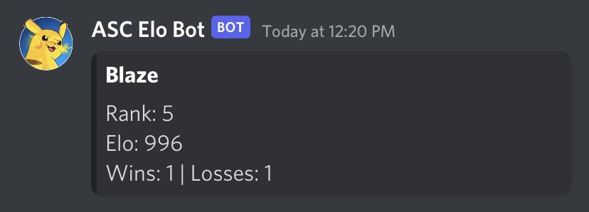 AllstarCombat's tweet photo. Exciting news!!! We now officially have an ELO bot that will be helping with rankings! This will be such an efficient way to track crews for season 2!!! :D https://t.co/JGtAPKRa2i