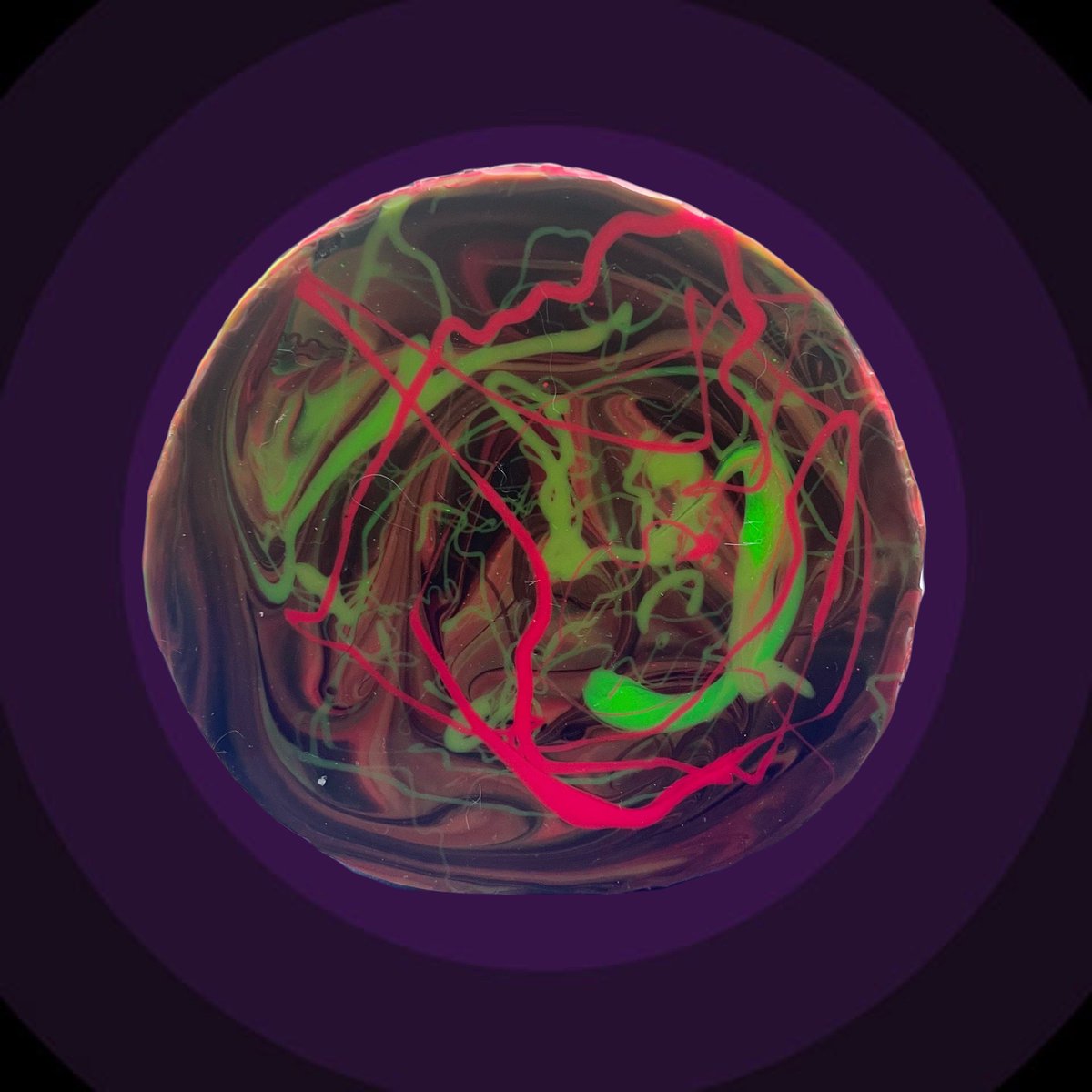 Ok, folks, it’s time for our second toy reveal. 
With a max diameter of 3.4” and a total length of 7”, it’s DoomSayer. This particular toy is cast in platinum cure Medium (0050) firmness silicone, but will also be available in Soft (0030) as well as smaller sizes. Meet your doom.